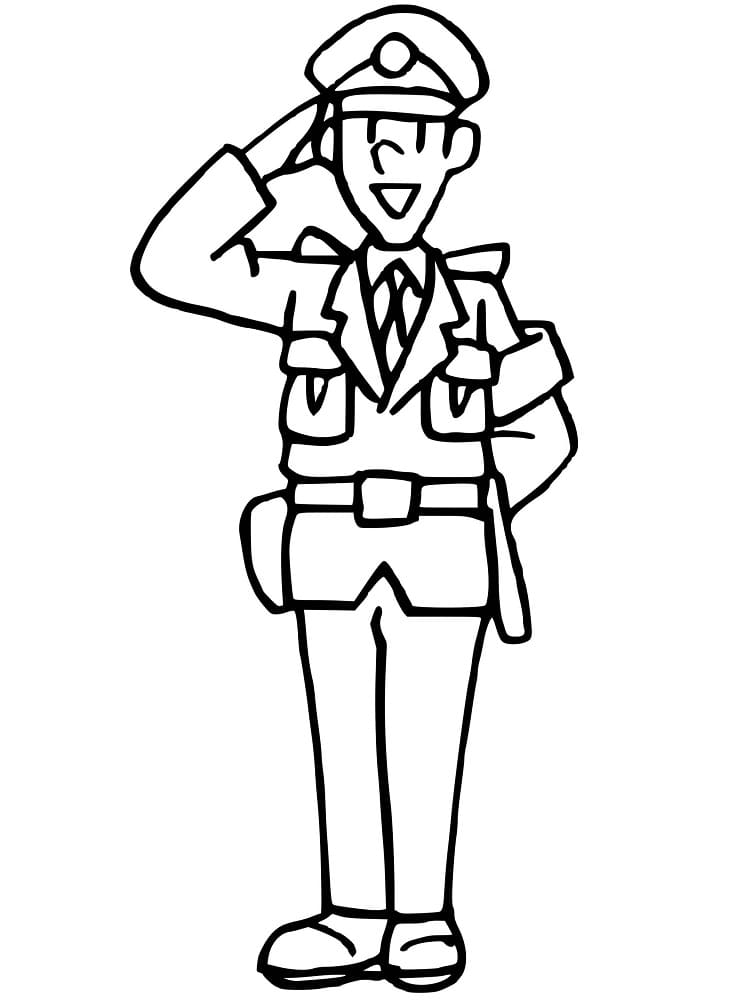 Polis 2 Boyama Sayfası