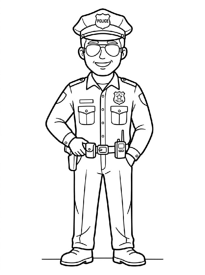 Polis Bedava Boyama Sayfası