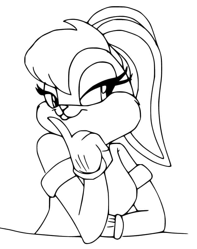 Yazdırılabilir Looney Tunes Çocuklar İçin Boyama Sayfası