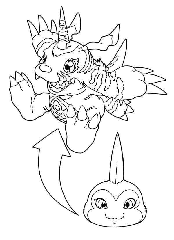 Gabumon Boyama Sayfası