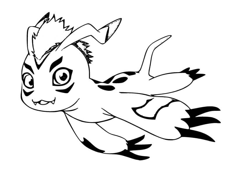 Gomamon Boyama Sayfası