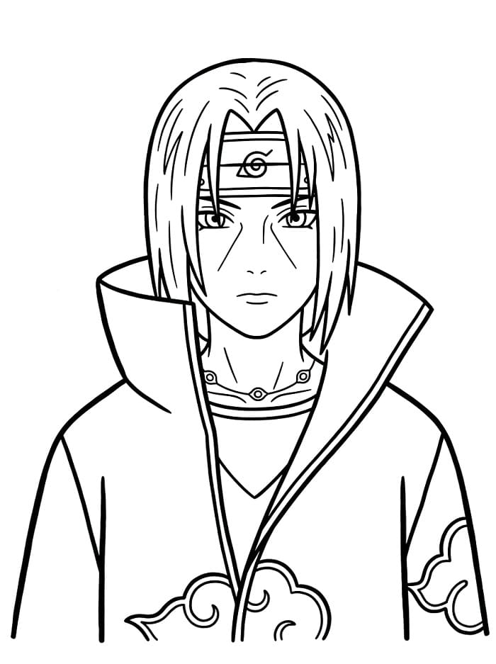 Anime Naruto’da Itachi Boyama Sayfası