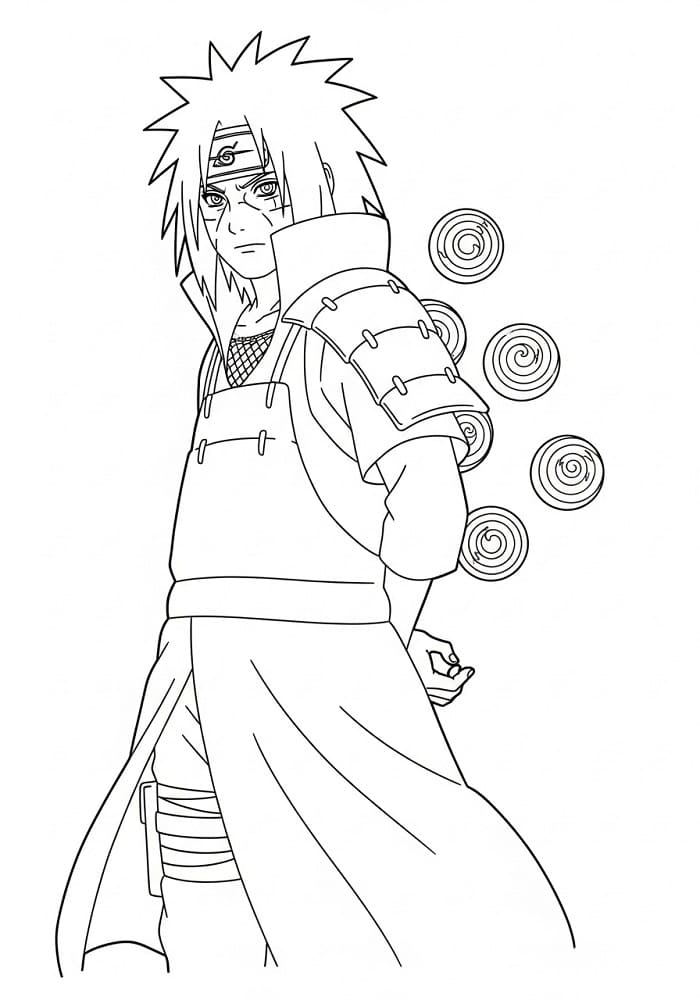 Anime Naruto’da Madara Boyama Sayfası