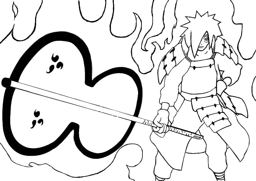 Bedava Madara Resim Boyama Sayfası