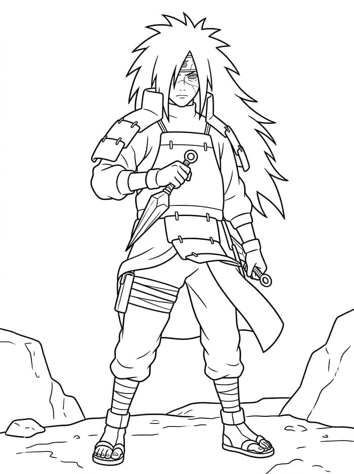 Fantastik Madara Boyama Sayfası