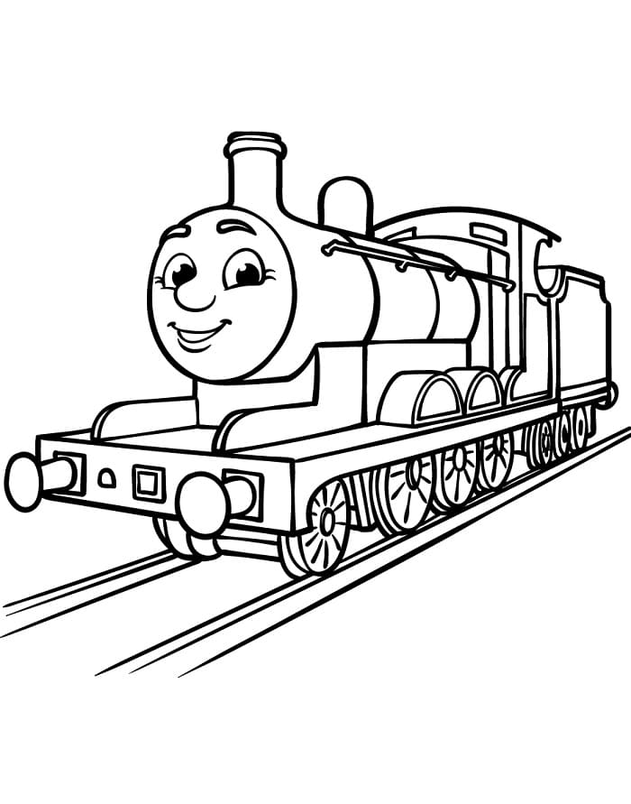 Fantastik Thomas ve Arkadaşları Boyama Sayfası