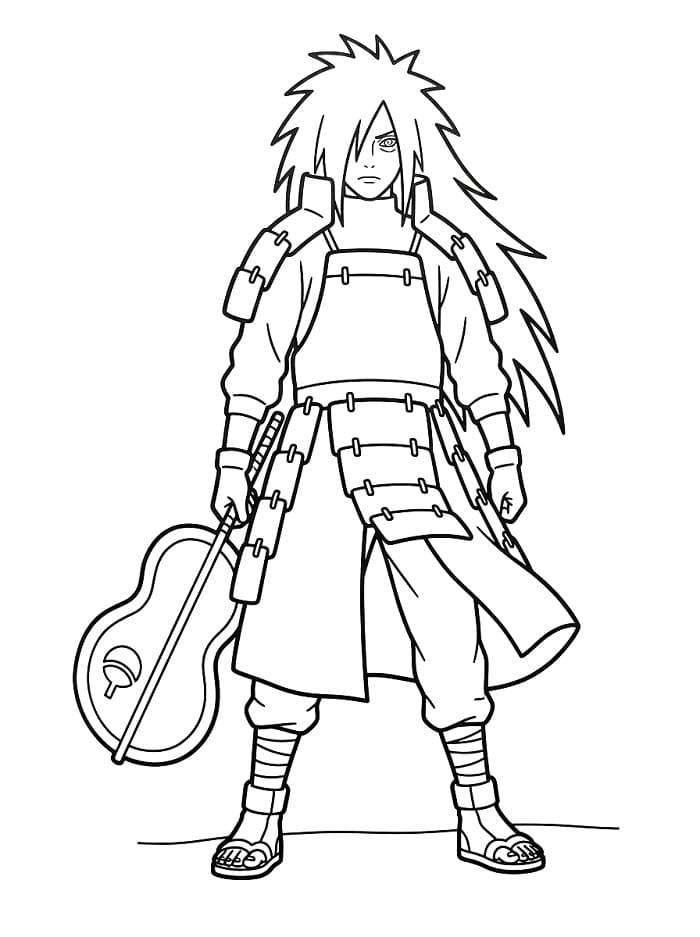 Güzel Madara Boyama Sayfası