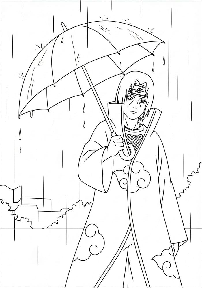 Harika Itachi Boyama Sayfası