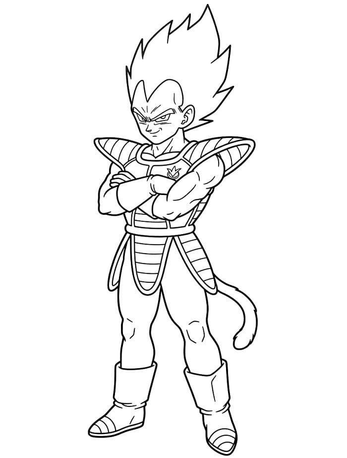 Havalı Vegeta Boyama Sayfası