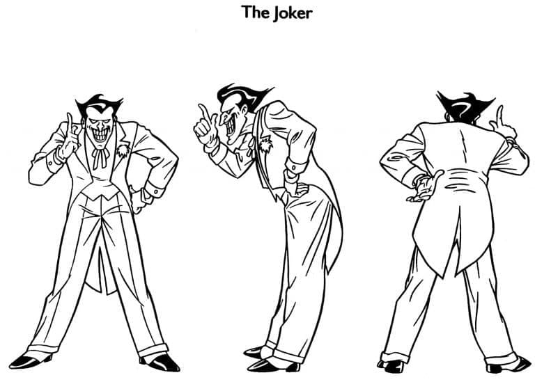 Joker DC Boyama Sayfası