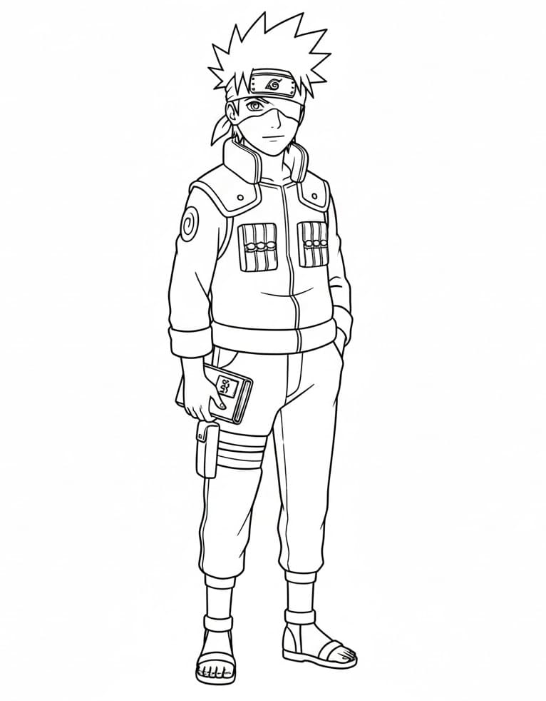 Kakashi Boyama Sayfası