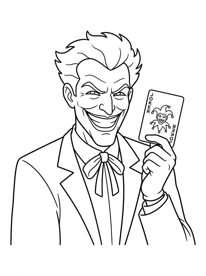 Joker Boyama Sayfaları