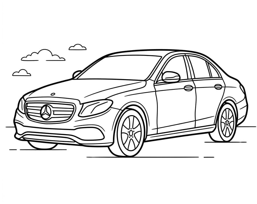 Normal Mercedes Boyama Sayfası