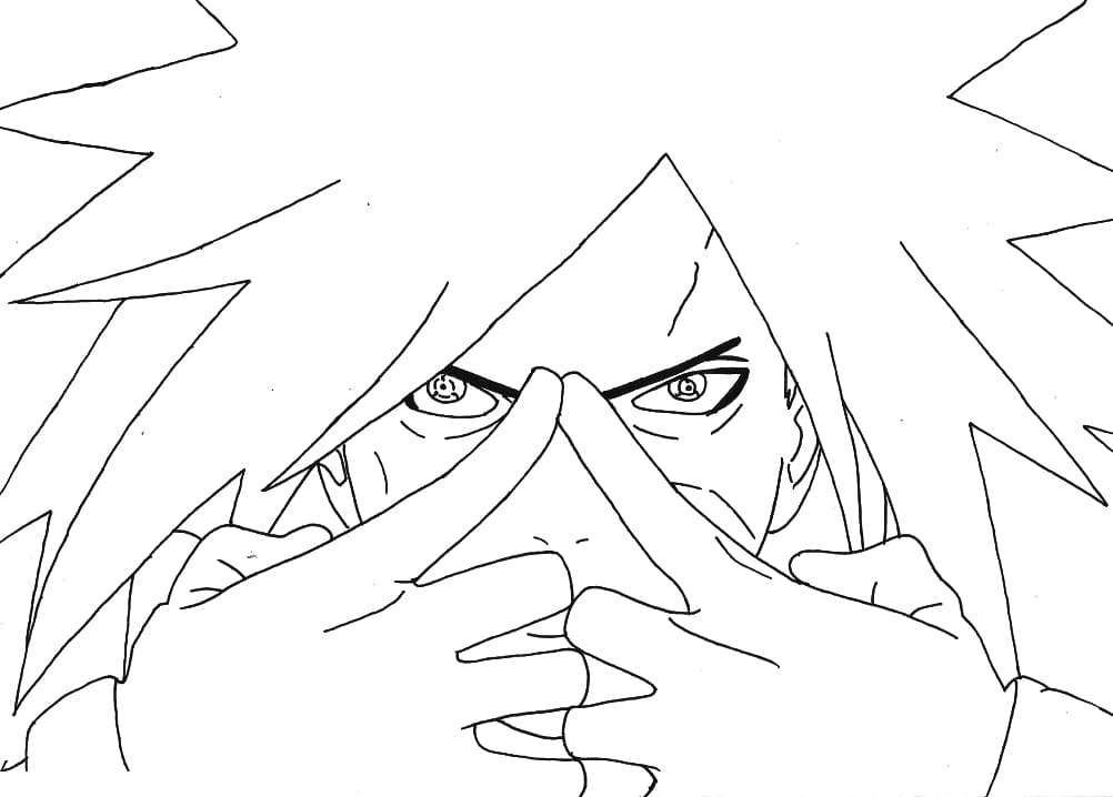 Yazdırılabilir Madara Bedava Boyama Sayfası