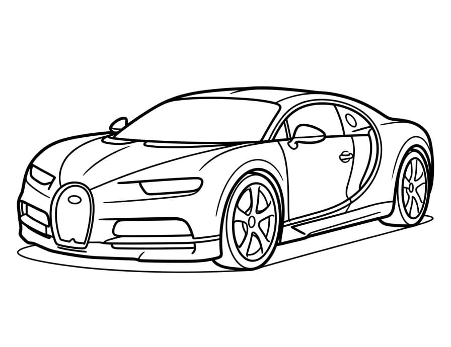 Bugatti Boyama Sayfaları
