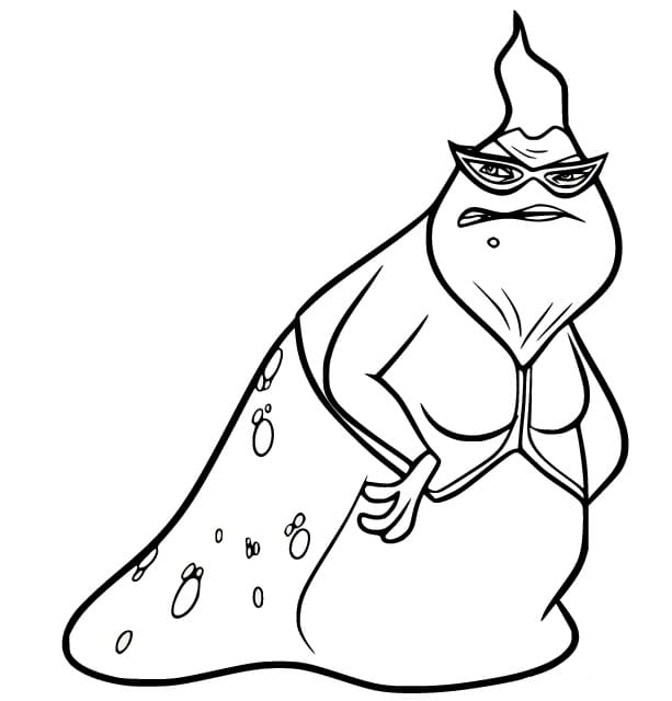 Basılabilir Monsters Inc resmi Boyama Sayfası