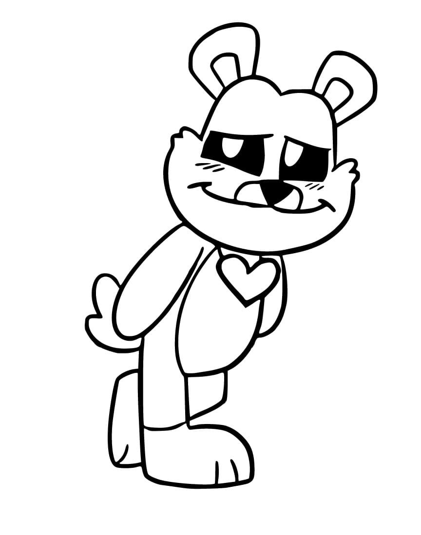 Bobby BearHug resmi Boyama Sayfası
