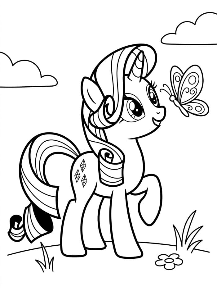 Harika Rarity Boyama Sayfası