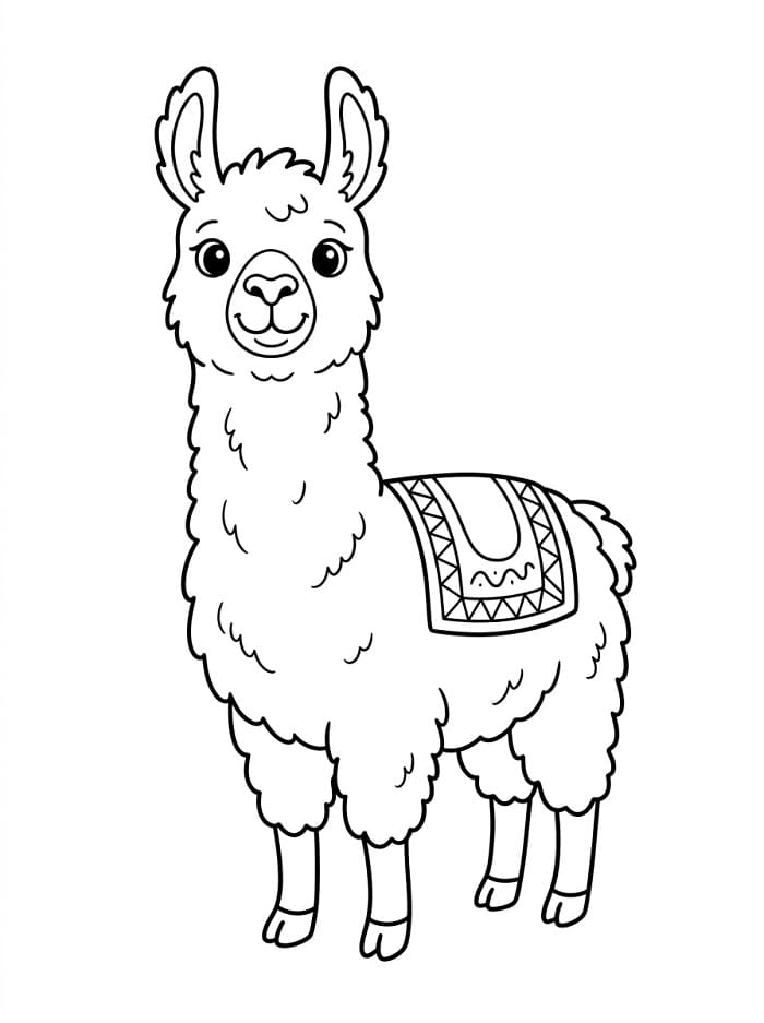 Lama Boyama Sayfaları
