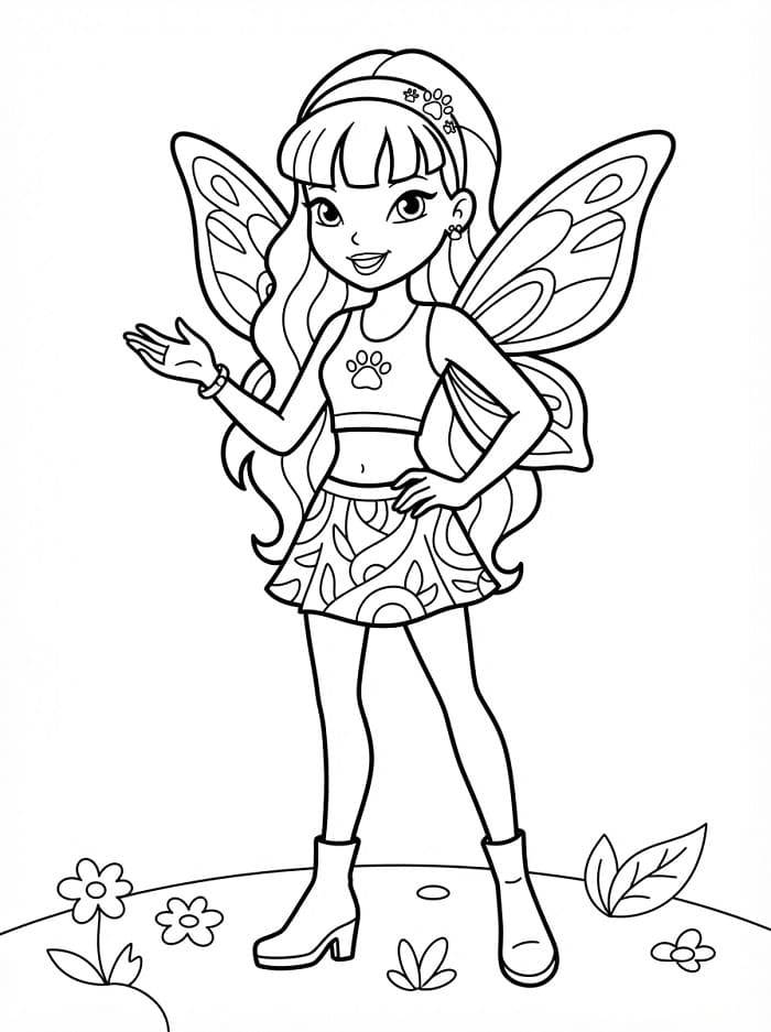 Roxy Winx Club Boyama Sayfası