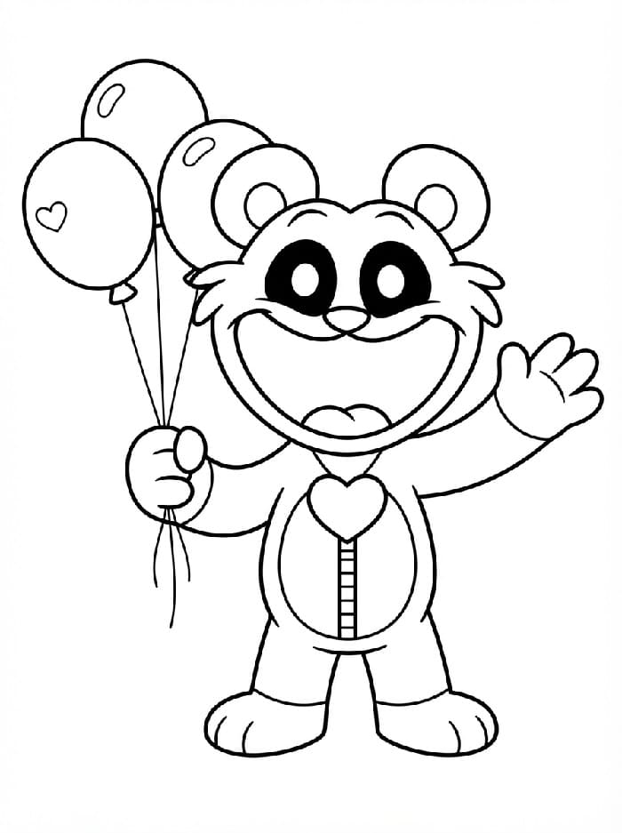 Bobby BearHug Boyama Sayfaları