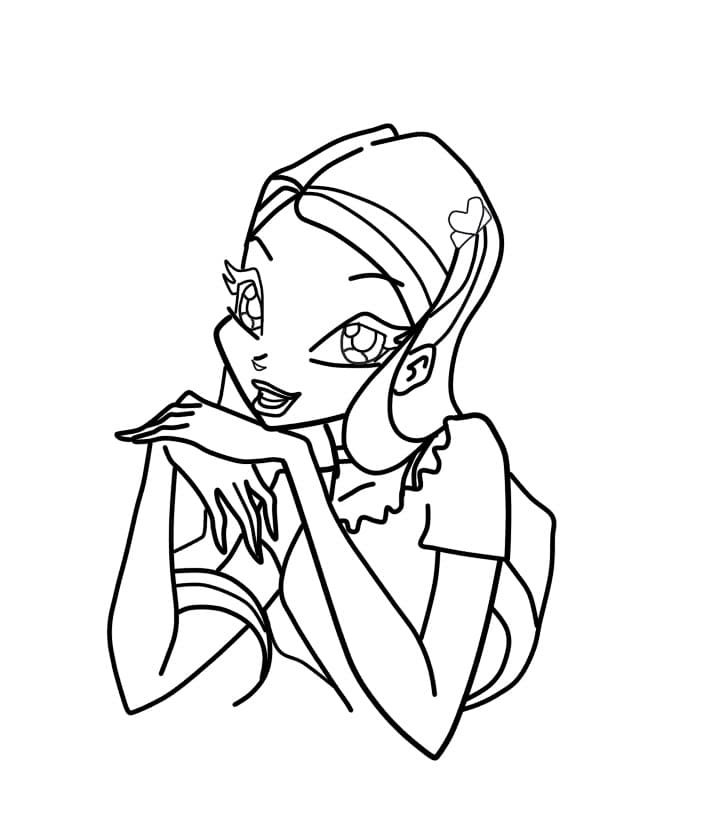Winx Club Alex Boyama Sayfası