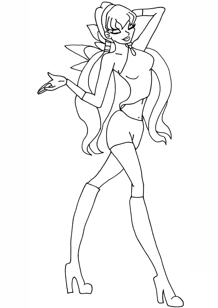 Winx Boyama Sayfası