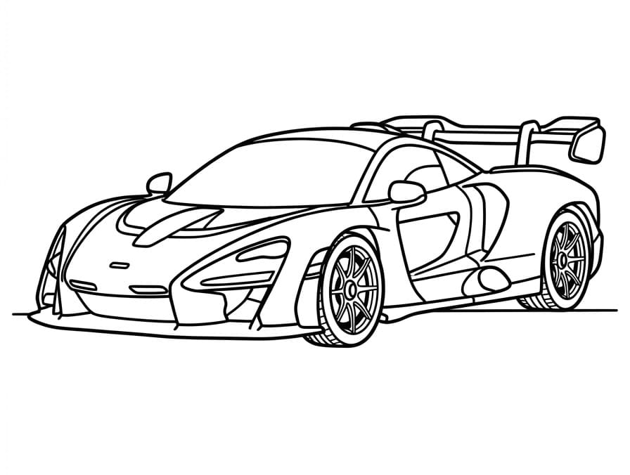 McLaren Boyama Sayfaları