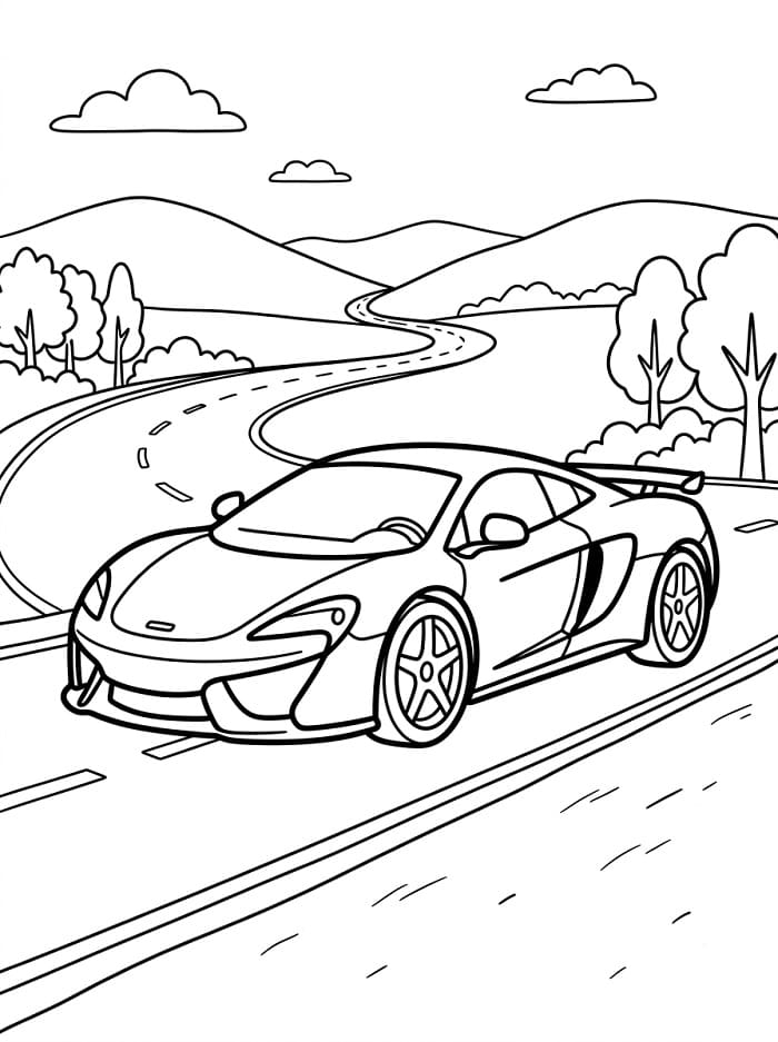 McLaren Bedava Boyama Sayfası