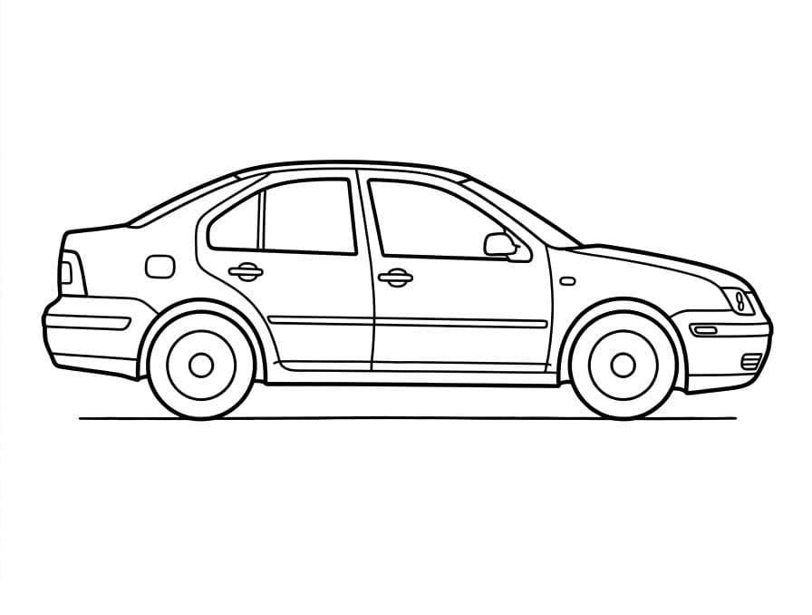 Mükemmel Volkswagen Boyama Sayfası