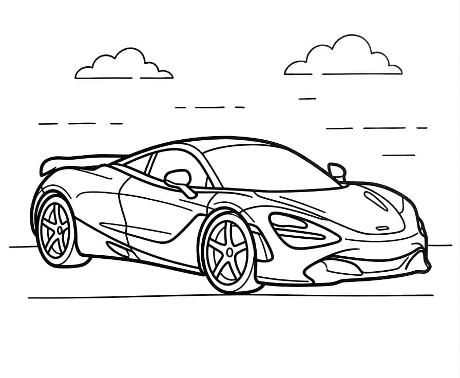 Normal McLaren Boyama Sayfası