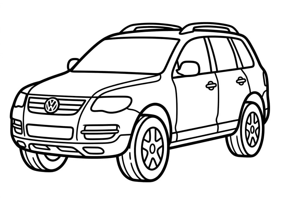 Normal Volkswagen Boyama Sayfası