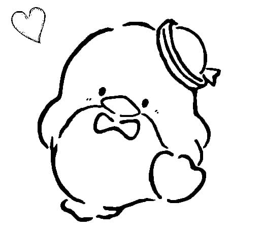 Sanrio 3 Yaş Çocuklar İçin Boyama Sayfası