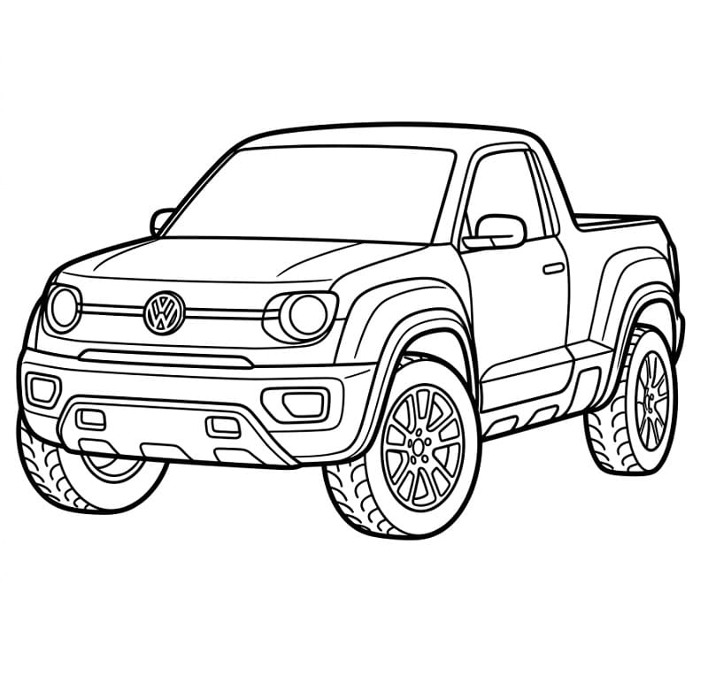 Volkswagen Bedava Boyama Sayfası