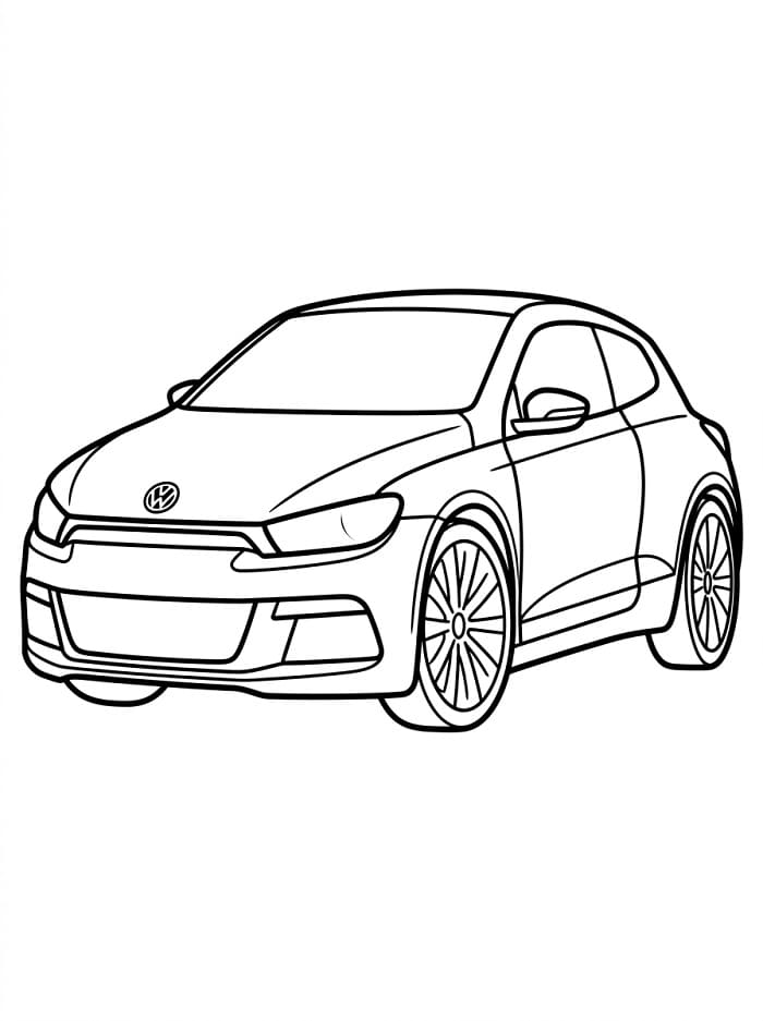 Volkswagen Boyama Sayfaları