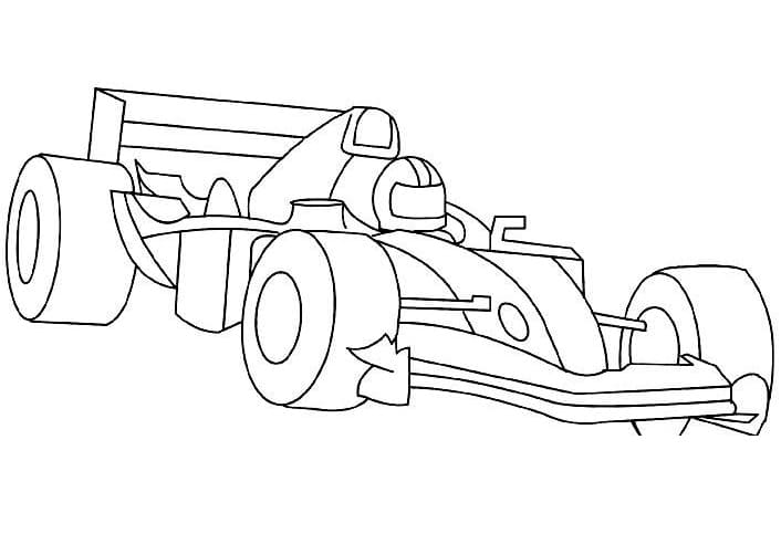 Formula 1 Bedava Boyama Sayfası