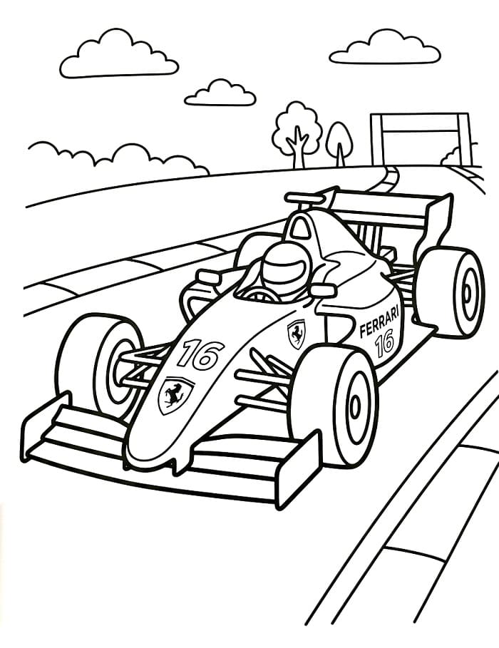 Formula 1 Boyama Sayfaları