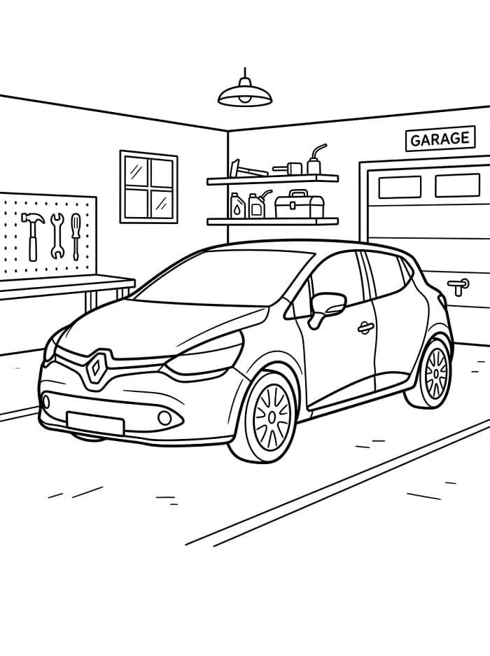 Normal Renault Boyama Sayfası