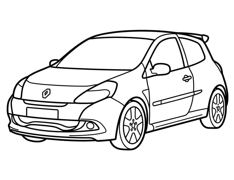Renault Boyama Sayfaları