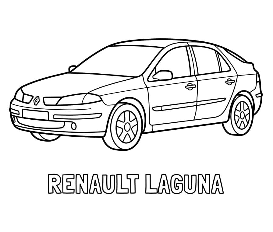 Renault Laguna Boyama Sayfası
