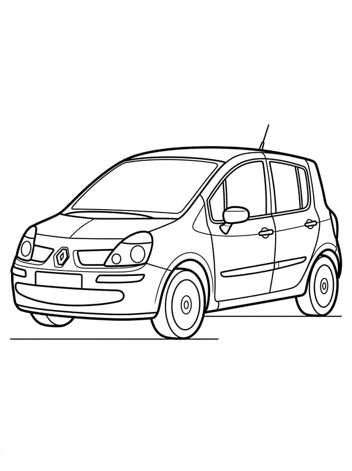 Renault Modus Boyama Sayfası