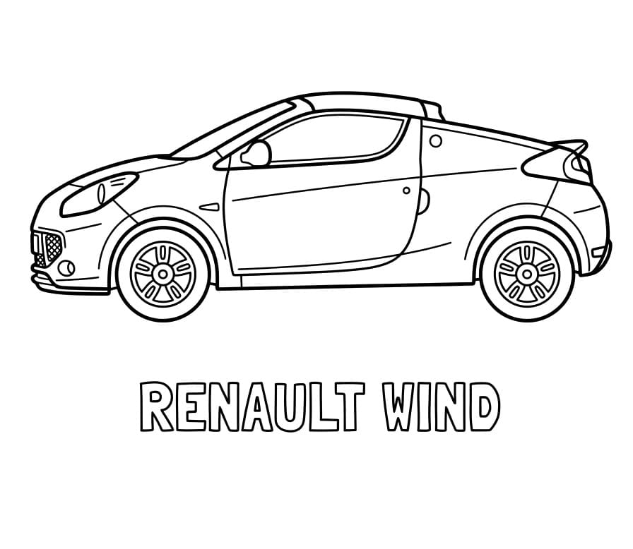 Renault Wind Boyama Sayfası