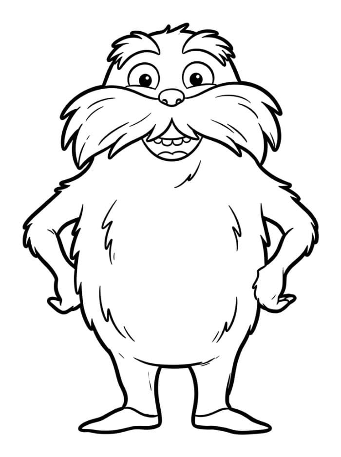 Lorax Boyama Sayfaları