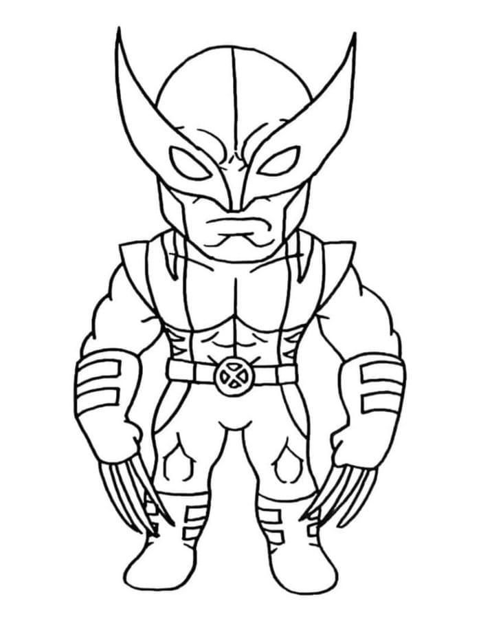 Wolverine Ücretsiz Boyama Sayfası