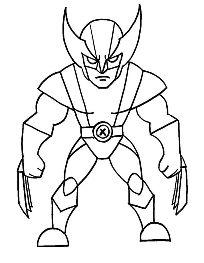 Wolverine Boyama Sayfaları
