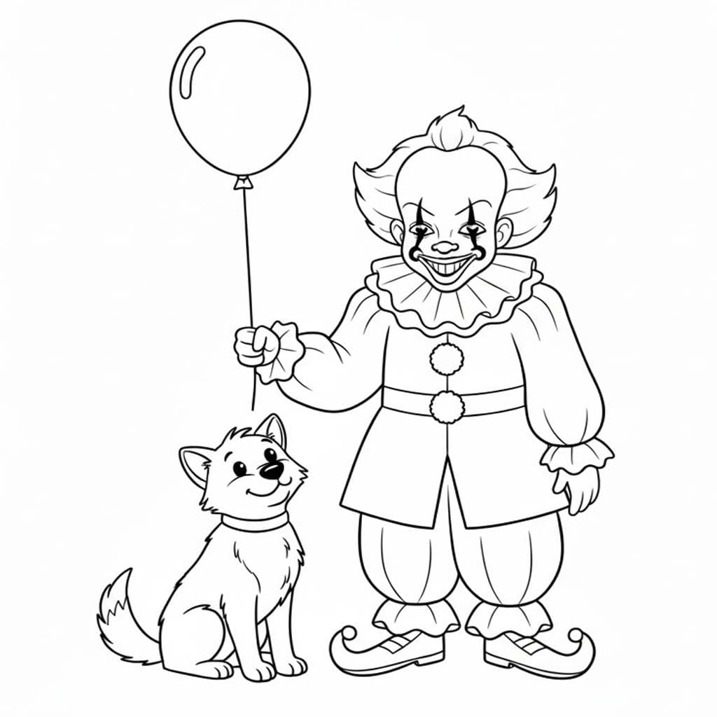 Pennywise Boyama Sayfaları